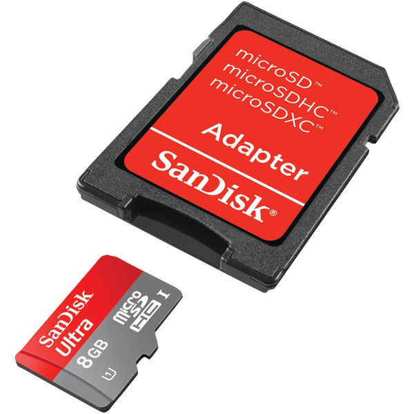 MCRO SDHC 8GB CRD W ADPTR