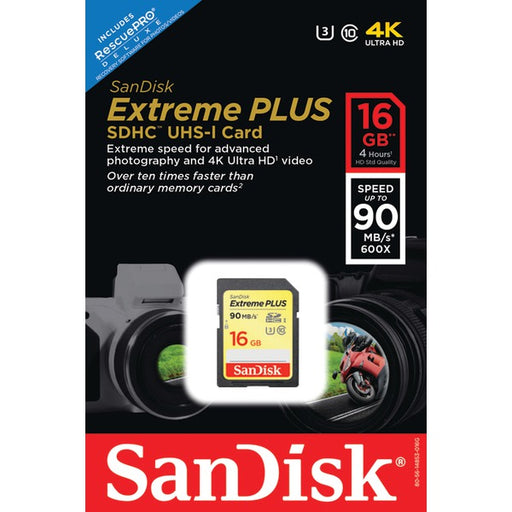 EXTRM PLUS SDHC 16G C10