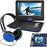 10IN DVD W HDPHN/MNT BLU