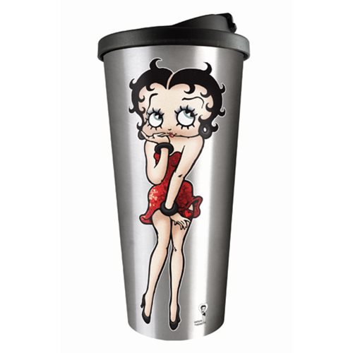Betty Boop 18 oz. Stainless Steel Travel Mug                