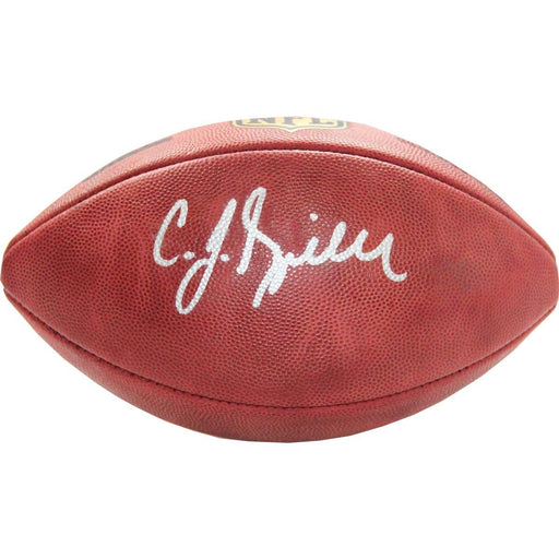 CJ Spiller signed Official NFL Duke Football (JSA Holo)