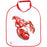 LOBSTER BIB RED