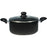 5.3QT SAUCEPAN BLK
