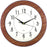 12IN WOOD ROUND CLOCK
