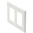 DBL GANG DECOR WLPLT WHT