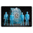 Universal Monsters ReAction Blue Glow Figures with Crypt    