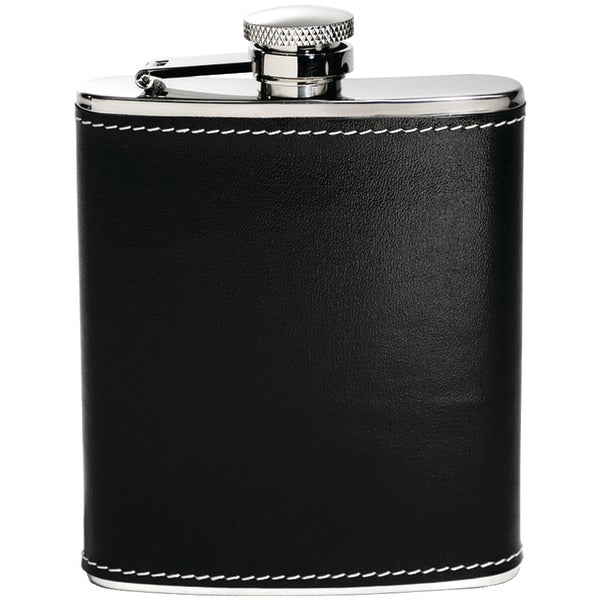 6OZ POCKET FLASK BLK