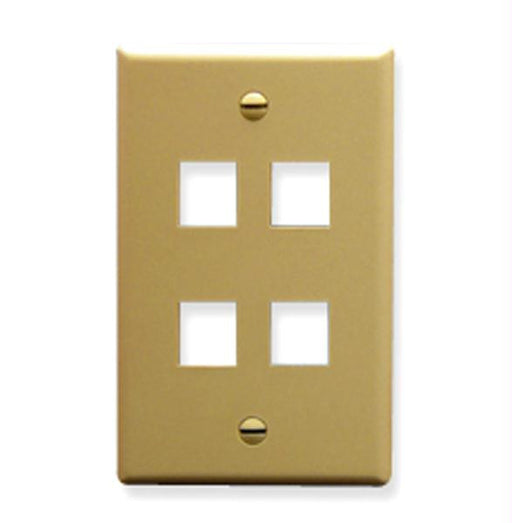 Ic107f04iv - 4port Face Ivory