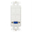 Insert- Decorex- 4 Port- Rgb-vga- White