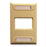 Faceplate- Elite- 1-gang- 1-port- Ivory