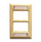 Faceplate- Elite- 1-gang- 2-port- Ivory