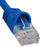 Patch Cord- Cat 5e- Molded Boot- 5' Bl
