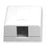 Ic107sb1wh - Surface Box 1pt White
