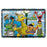 Sesame Street Retro Gang Woven Tapestry Throw Blanket       