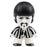 The Beatles Black and White Ringo 4 1/2-Inch Titans Figure  