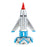 Thunderbirds Thunderbird 1 Vehicle 4 1/2-Inch Vinyl Figure  