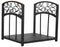Black Log Rack