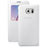 GLXY S6 S VIEW FLPCVR WHT
