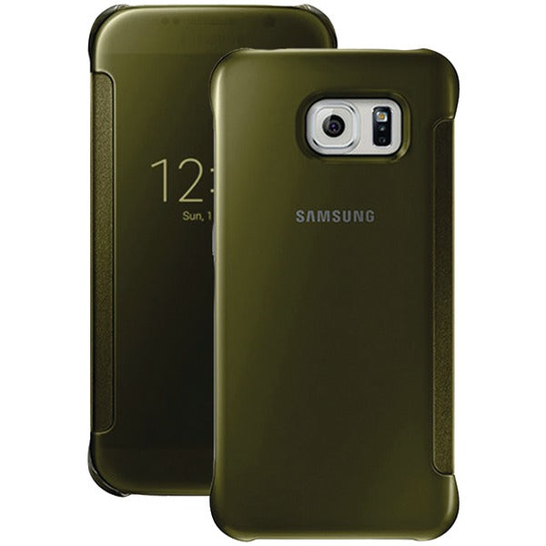 GLXY S6 S VIEW FLPCVR GLD