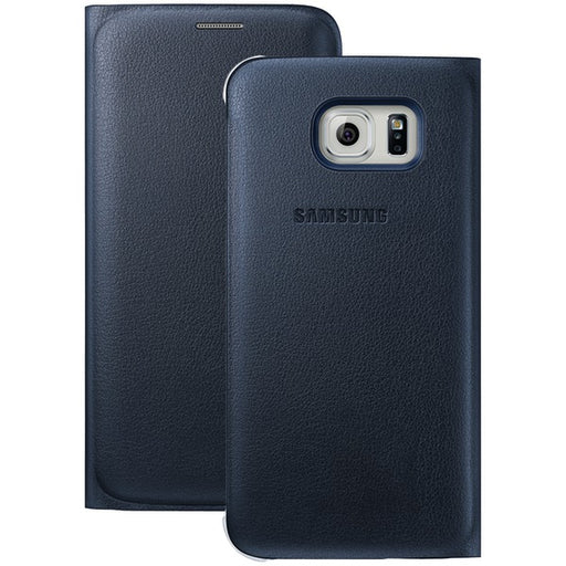 GLXY S6 EDGE FLIP CVR BLK