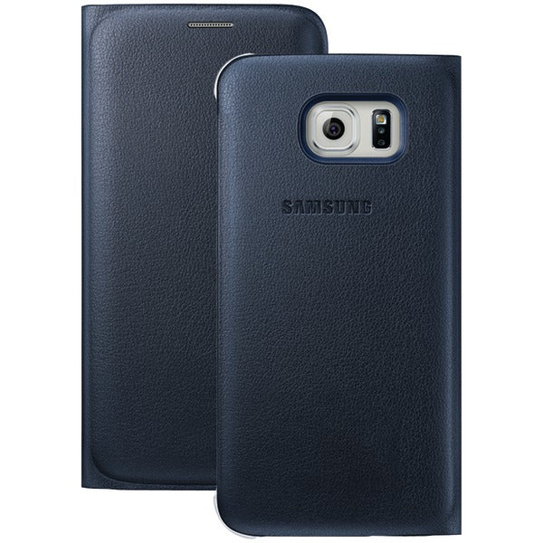 GLXY S6 EDGE FLIP CVR BLK