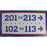 George M. Steinbrenner Field Section Sign (201-213)(102-113) (30x17.5)