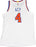 Quincy Acy - 2014-2015 Game Used White Jersey (4-10-2015 vs. Milwaulkee Bucks) (2XL) NKN02658