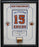Dick McGuire Retired Number NY Knicks Championship Court Piece 14x20 Framed Collage w/ Nameplate