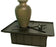 Garden Accents: Green Amphora Vase Fountain Kit