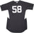 Larry Rothschild NY Yankees 2015 Game Used #58 Home BP Top (Spring Training) 3/8/2015(HZ861523)