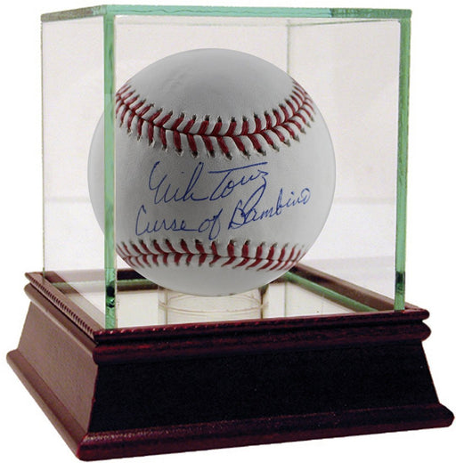 Mike Torrez Signed MLB baseball w/Curse of the BambinoInsc
