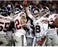 Antonio Pierce SB XLII Huddle 8x10 Photo