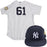 Jeff Pentland Uniform - NY Yankees 2015 Game Used #61 Jersey and Hat  w/ Bernie Retirement Patch (5/24/2015)
