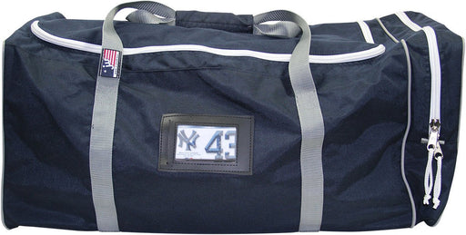Adam Warren Equipment Bag - 2015 Game Used #43 Equipment Bag (7/12/2015) (HZ217456)