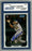 Yoenis Cespedes Signed 2012 Bowman Chrome Rookie Card nbr44 Slabbed by Steiner