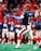 Jim Kelly Signed 8x10 Photo Throwing w/ HOF Insc