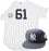 Jeff Pentland Uniform - NY Yankees 2015 Game Used #61 Jersey and Hat w/ Posada Retirement Patch (8/22/2015)