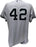 Mariano Rivera Jersey - NYY 2011 Game Worn #42 Grey Jersey (46) (FJ560728)