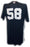 Dave Eiland #58 Yankees 2010 Spring Training Game Used Road Navy Jersey  (48)