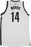 Darius Morris Jersey - Brooklyn Nets 2014-2015 Season Game Used #14 White Jersey (XL) (Used 3/2  3/4  3/23  3/27)(BKN00917)