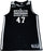 Andrei Kirilenko Jersey - Brooklyn Nets 2013-2014 #47 Black and White Reversible Practice Jersey  (3XL)