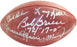 1972 Dolphins 5 Signature Wilson SB VI Football (Fernandez/Morris/Little/Anderson/Inscribe by Griese Only)