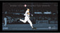 Derek Jeter Moments: Passing Gehrig Framed 9.5x19 7331 Style