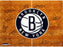 Brooklyn Nets Team Signed “B” Logo Over Court Floor 16x20 Photo