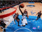 Darren Collison Dallas Mavericks At Basket Against Atlanta Hawks Signed 8x10 Photo