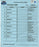 Chicago Cubs at Houston Astros 7-26-2010 Blue Game Used Line-up Card  (FJ034550)