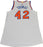 Lance Thomas New York Knicks 2015-16 Game Used #42 White Jersey (1/31/2016 vs. Golden State Warriors) (2XL) (NKN04965)