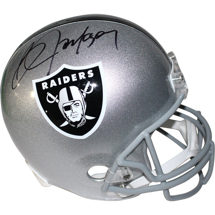 Bo Jackson Signed Oakland Raiders Full Size Replica Helmet    
