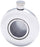Maxam 5 oz Round S/S Flask