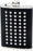Maxam 8 oz S/S Flask w/ Studded Faux Leather Wrap